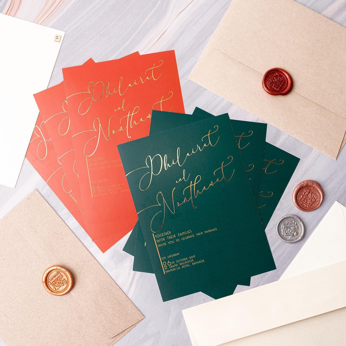 การ์ดแต่งงาน ตัวอย่างงาน 1